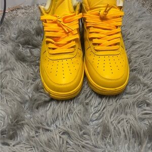 Nike Yellow off white lemonade af1